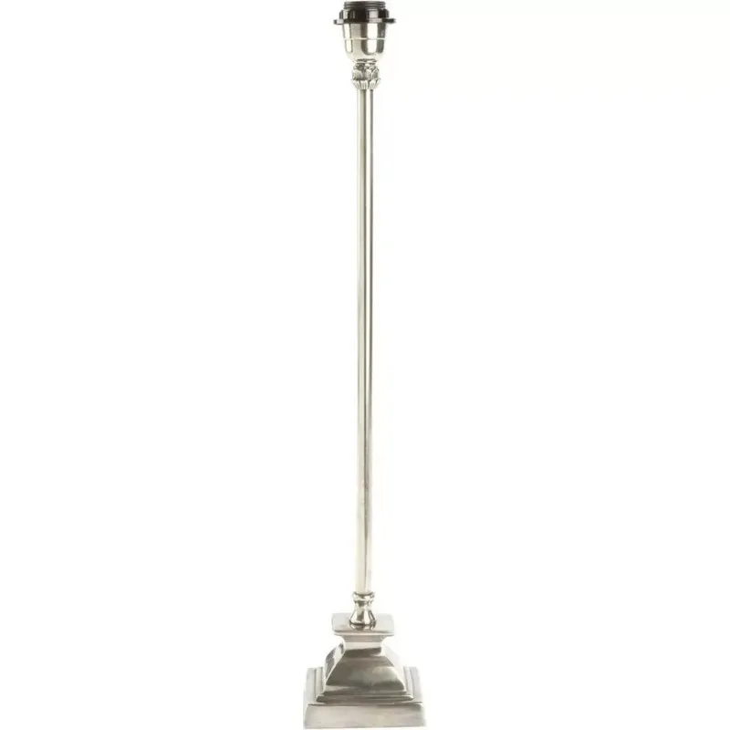 Lili lampfot - Antiksilver - 69 cm, antiksilver