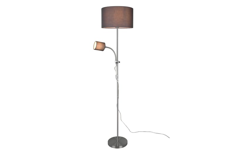 Owen Golvlampa E27+E14 grå - Grå - Products - Belysning - Lampor & belysning inomhus - Golvlampa
