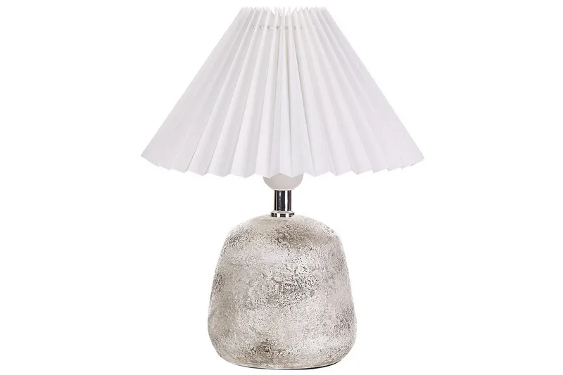 Dovgado Bordslampa 32 cm 2 st E27 - Ljusgrå/Vit - Products - Belysning - Lampor & belysning inomhus - Sovrumslampa - Sänglampa - Sängbordslampa