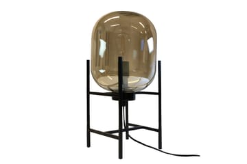 Elements Bordslampa - Champagne/Svart/Glas/Metall - Products - Belysning - Lampor & belysning inomhus - Sovrumslampa - Sänglampa - Sängbordslampa
