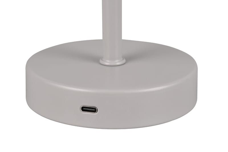 Jeff LED Bordslampa grå uppladdningsbar - Grå - Products - Belysning - Lampor & belysning inomhus - Sovrumslampa - Sänglampa - Sängbordslampa