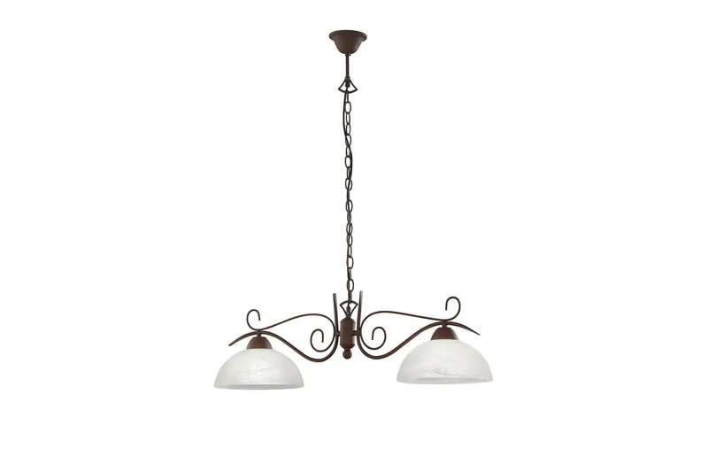 Country Taklampa 2L E27 rustik, Svart