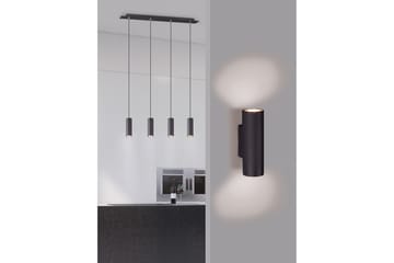 Marley Taklampa 4L GU10 mattsvart - Matt svart - Products - Belysning - Lampor & belysning inomhus - Taklampa & takbelysning - Kökslampa & taklampa kök