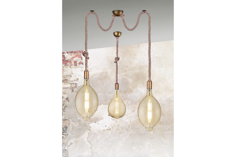 Rope Taklampa 2L  E27 antikmässing - Antik mässing - Products - Belysning - Lampor & belysning inomhus - Taklampa & takbelysning - Kökslampa & taklampa kök