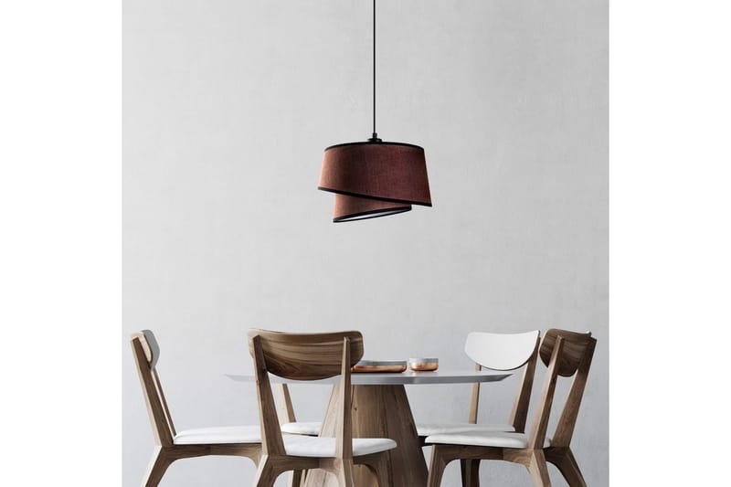 Taklampa Ravougrad Mörkbrun - Mörkbrun - Products - Belysning - Lampor & belysning inomhus - Taklampa & takbelysning - Pendellampa & hänglampa