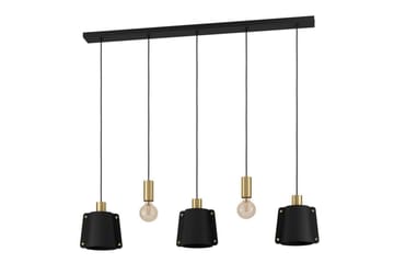 Takpendel Eglo Majagua Svart/Mässing med 5 Lampor - Products - Belysning - Lampor & belysning inomhus - Taklampa & takbelysning - Pendellampa & hänglampa