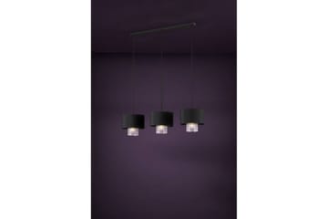 Takpendel Eglo Sapuara Svart Kristall med 3 Lampor - Products - Belysning - Lampor & belysning inomhus - Taklampa & takbelysning - Pendellampa & hänglampa