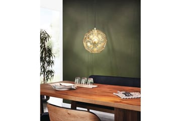 Takpendel Eglo Skoura Rund Mässing 30 cm - 30 cm - Products - Belysning - Lampor & belysning inomhus - Taklampa & takbelysning - Pendellampa & hänglampa