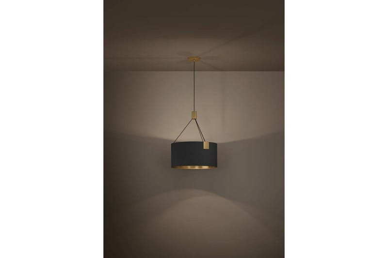 Takpendel Eglo Tortola 1 Svart/Mässing - Products - Belysning - Lampor & belysning inomhus - Taklampa & takbelysning - Pendellampa & hänglampa
