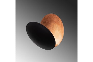 Vägglampa Zandel Svart / Koppar - Svart / Koppar - Products - Belysning - Lampor & belysning inomhus - Vägglampa - Väggplafond