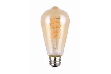 LK LED E27 filament industrial 4W 200 lm 1800K brun - Brun - Products - Belysning - Glödlampor & ljuskällor - Glödlampor