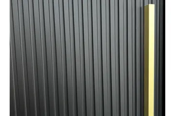 Dunvegan Garderob m. Spegel - Svart - Products - Förvaring - Garderober & garderobssystem