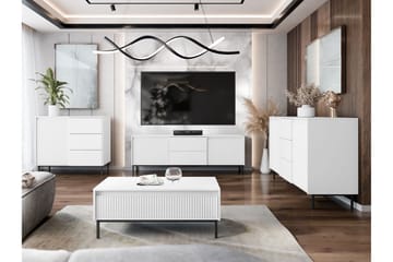 Bjurholm Möbelset För Vardagsrum - Vit - Products - Förvaring - Förvaringsmöbler - Möbelset för vardagsrum