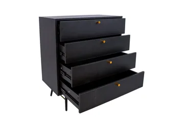 Luxembourg Byrå Svart/Koppar - Products - Förvaring - Förvaringsmöbler - Byrå - Hallbyrå