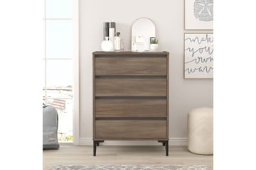Rinorea Byrå 72x98,3 cm - Brun - Products - Förvaring - Förvaringsmöbler - Byrå - Hallbyrå