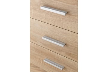 Rullkontejner Wohnling 4 lådor med hjul, förvaringsbricka, foliebelagd spånskiva, modern stil Sonoma - Sonoma - Products - Förvaring - Förvaringsmöbler - Byrå - Hurts