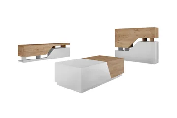 Carbost Möbelset För Vardagsrum White - Products - Förvaring - Förvaringsmöbler - Möbelset för vardagsrum