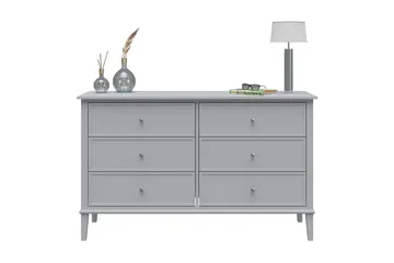 Evgeni Byrå 6 lådor - Grå - Products - Förvaring - Förvaringsmöbler - Byrå