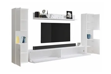 Galbally Möbelset För Vardagsrum - Vit - Products - Förvaring - Förvaringsmöbler - Möbelset för vardagsrum