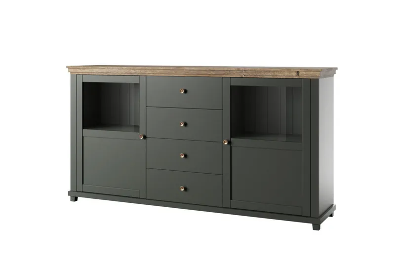 Ivreri Sideboard 42x181 cm, Khaki/Natur
