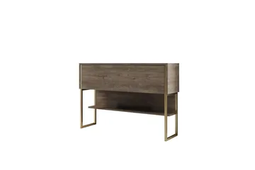 Luxe Byrå 120 cm - Guld/Valnöt - Products - Förvaring - Förvaringsmöbler - Byrå
