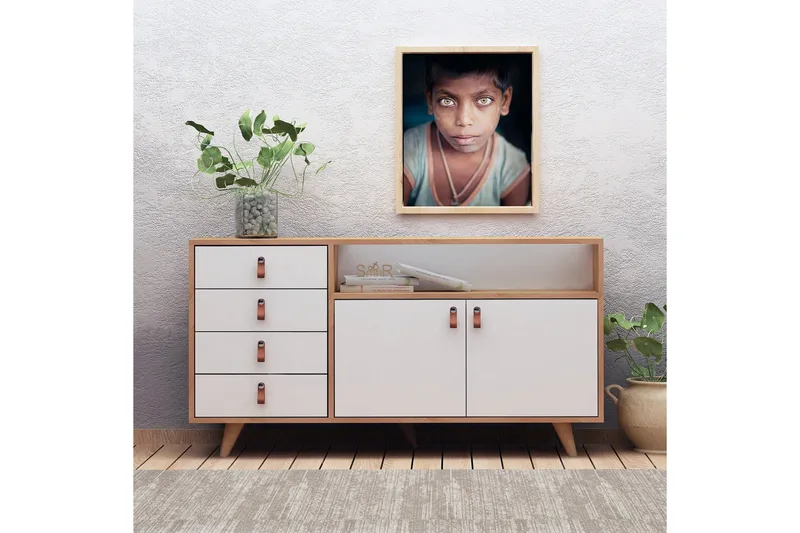 Mod Design Skänk - Trä/Vit - Products - Förvaring - Förvaringsmöbler - Sideboard & skänk