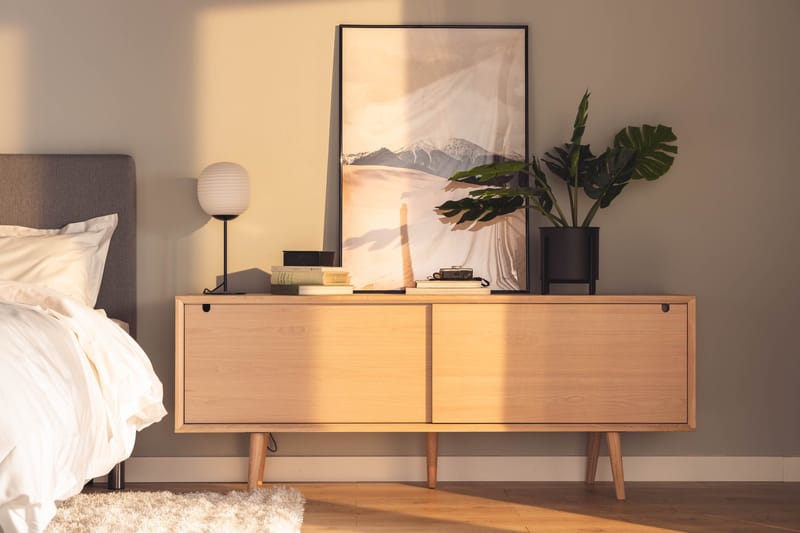 Myrviken Skänk 180 cm - Vitpigmenterad Ek - Products - Förvaring - Förvaringsmöbler - Sideboard & skänk