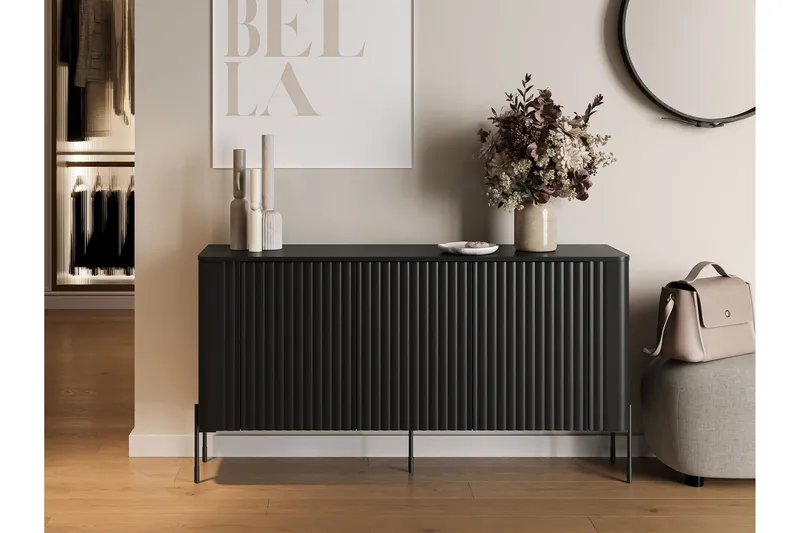 Sherie Skänk 150x40 cm, Vit