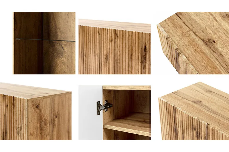 Strontian Möbelset För Vardagsrum Scandinavian Choice Black - Products - Förvaring - Förvaringsmöbler - Möbelset för vardagsrum