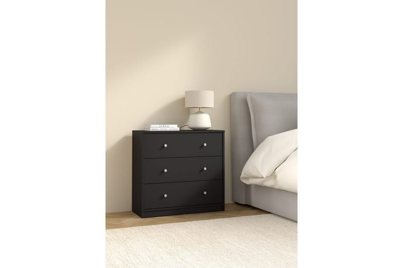 Sundra Byrå 72 cm - Svart - Products - Förvaring - Förvaringsmöbler - Byrå