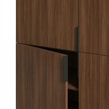 Truvia Sideboard 100x128x40 cm - Milano valnöt svart - Products - Förvaring - Förvaringsmöbler - Sideboard & skänk
