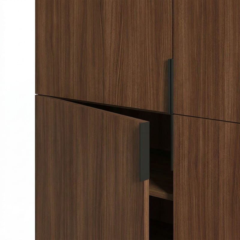 Truvia Sideboard 100x128x40 cm - Milano valnöt svart - Products - Förvaring - Förvaringsmöbler - Sideboard & skänk