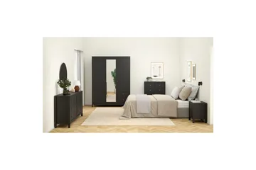 Vallvidera Byrå 159,6 cm - Svart - Products - Förvaring - Förvaringsmöbler - Byrå