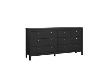 Vallvidera Byrå 159,6 cm - Svart - Products - Förvaring - Förvaringsmöbler - Byrå