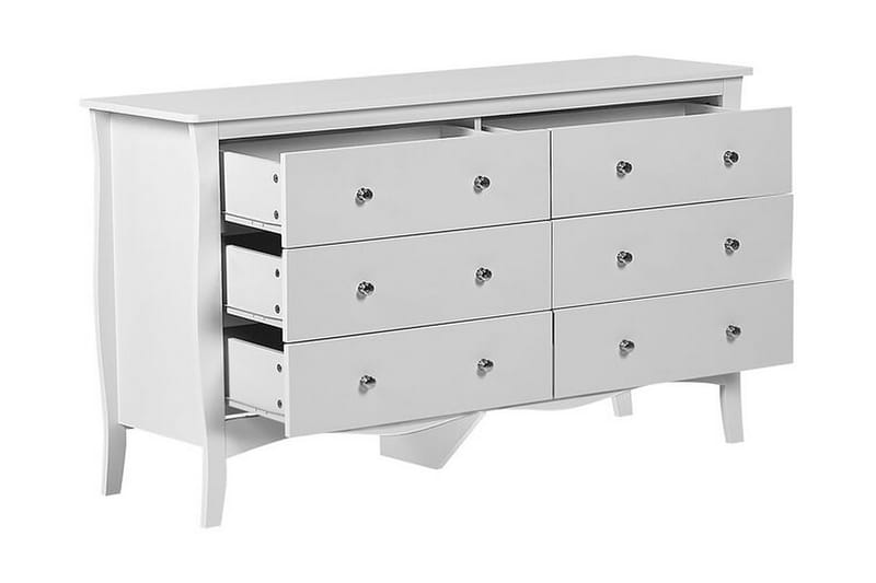 Winchester Byrå 130 cm - Vit - Products - Förvaring - Förvaringsmöbler - Byrå