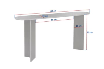 Yeno Sideboard 150x75x35 cm - Travertin, Venezia-valnöt - Products - Förvaring - Förvaringsmöbler - Sideboard & skänk