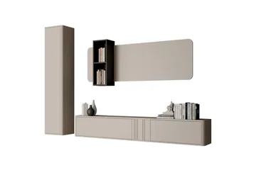 Zalricus Möbelset För Vardagsrum - Beige - Products - Förvaring - Förvaringsmöbler - Möbelset för vardagsrum