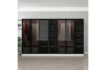Fruitland Garderob 315 cm - Vit - Products - Förvaring - Garderober & garderobssystem - Garderobsskåp