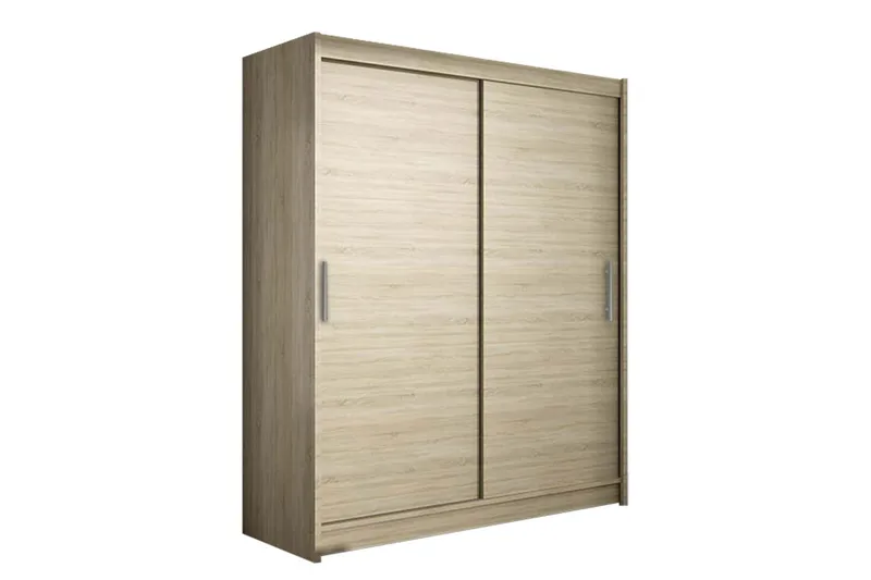 Leila Garderob 150 cm Skjutdörrar - Beige/Trä/Natur - Products - Förvaring - Garderober & garderobssystem - Garderobsskåp