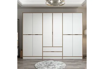 Munna Garderob 270 cm - Vit - Products - Förvaring - Garderober & garderobssystem - Garderobsskåp