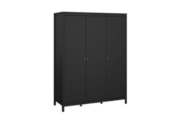 Vallvidera Garderob 150x199 cm - Svart - Products - Förvaring - Garderober & garderobssystem - Garderobsskåp