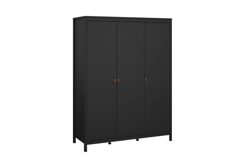 Vallvidera Garderob 150x199 cm - Svart - Products - Förvaring - Garderober & garderobssystem - Garderobsskåp