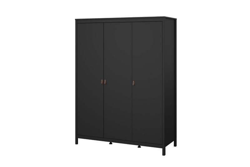 Vallvidera Garderob 150x199 cm - Svart - Products - Förvaring - Garderober & garderobssystem - Garderobsskåp