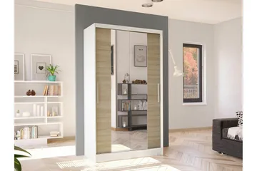 Glenmore Garderob m. Spegel White - Products - Förvaring - Garderober & garderobssystem