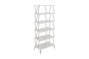 Bokhylla Igazz Bokhylla 48x31 cm 5 Hyllor Vit - Products - Förvaring - Hylla - Bokhylla