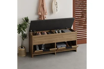 Cove Skoskåp 106 cm - Brun - Products - Förvaring - Skåp - Förvaringsskåp