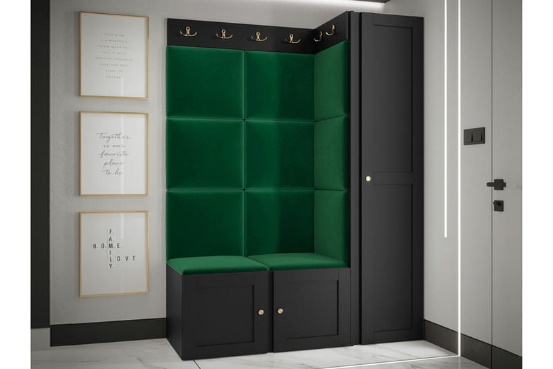 Dunvegan Highboard Black - Products - Förvaring - Skåp - Förvaringsskåp