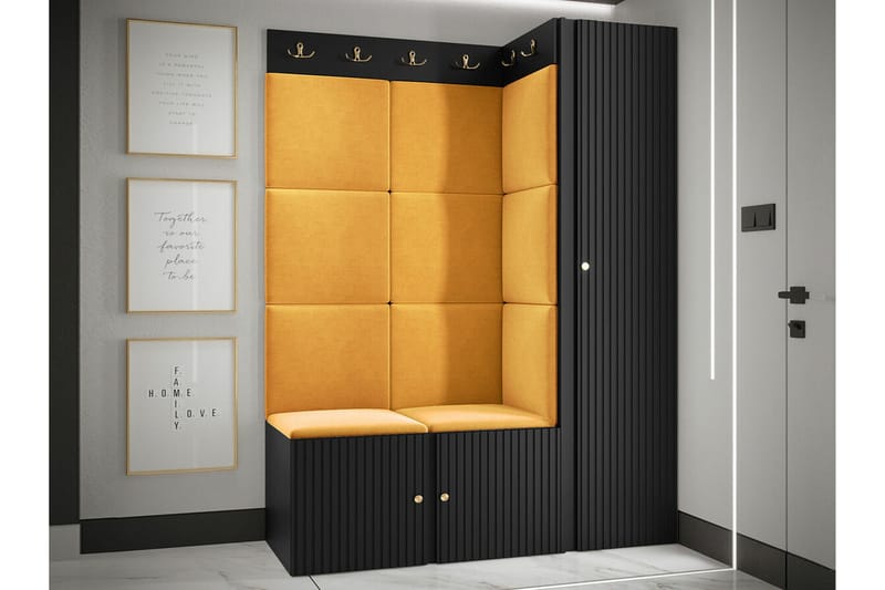 Dunvegan Highboard Black - Products - Förvaring - Skåp - Förvaringsskåp