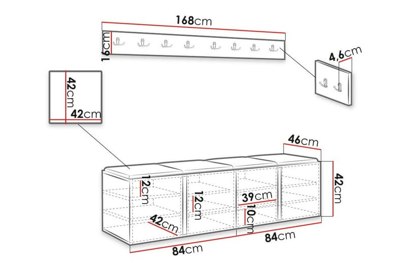 Dunvegan Highboard - Brun - Products - Förvaring - Skåp - Förvaringsskåp
