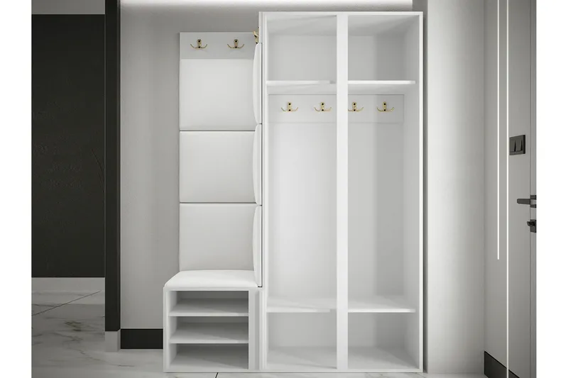 Dunvegan Highboard White - Products - Förvaring - Skåp - Förvaringsskåp